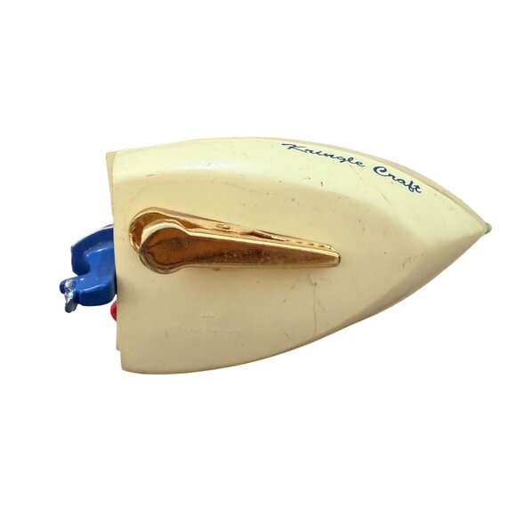 Santa & Reindeer Yacht Ornament Kringle Craft Boat Clip-On Decor - Picture 4 of 7